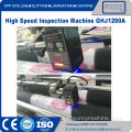 High Speed ​​Materiaal Kwaliteit Inspecteren omwikkelmachine
